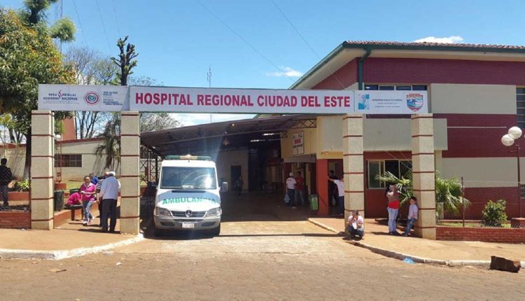 Hospital Regional de Ciudad del Este é o principal centro médico público do lado paraguaio da fronteira. Foto: Gentileza/10.ª Regional de Saúde (Arquivo)