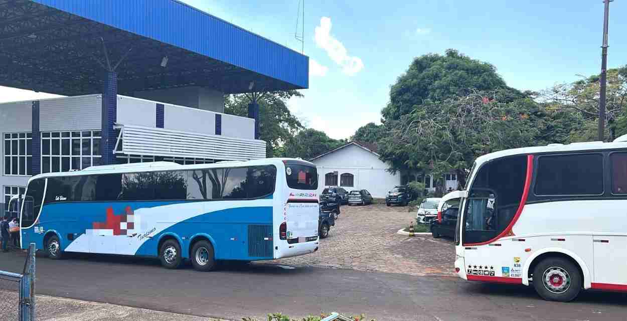 onibus apreendidos