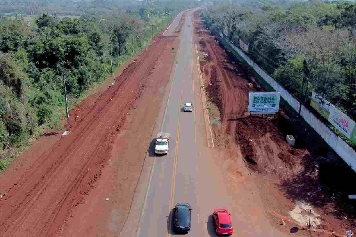 Rodovia das Cataratas terá desvio do tráfego a partir desta segunda-feira