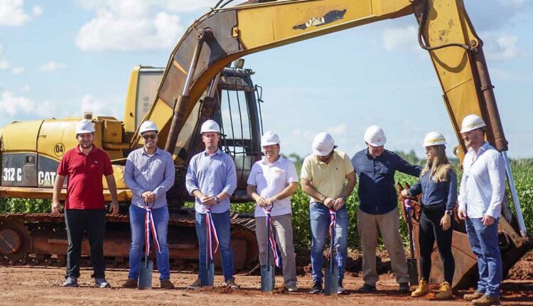 Já em fase de construção, primeira fábrica será inaugurada no primeiro semestre de 2025. Foto: Gentileza/Prefeitura de Ciudad del Este