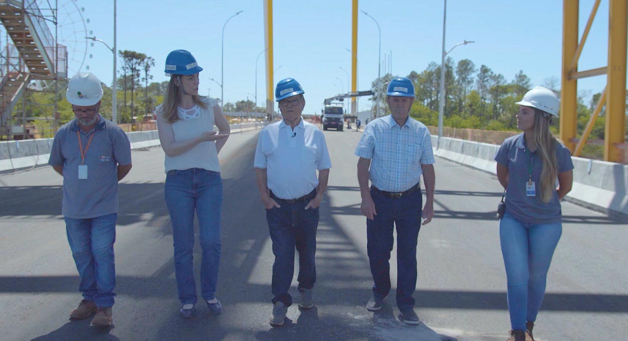 Vídeo sobre as pontes da fronteira surpreende com grande audiência