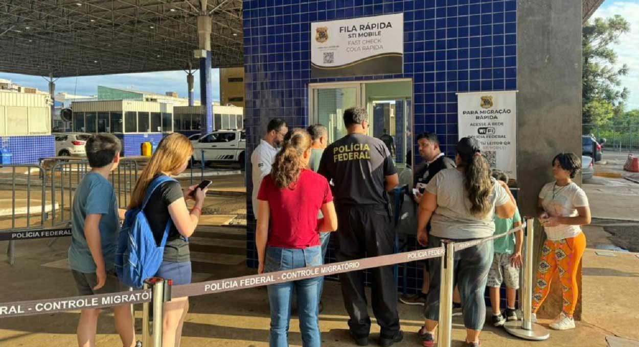 Movimento migratório na fronteira cresceu 34%, aponta PF