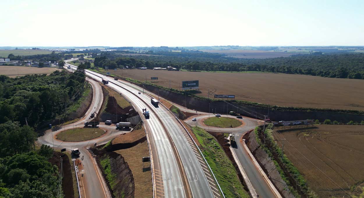 BR-277: trecho duplicado com recursos de Itaipu é entregue em Cascavel