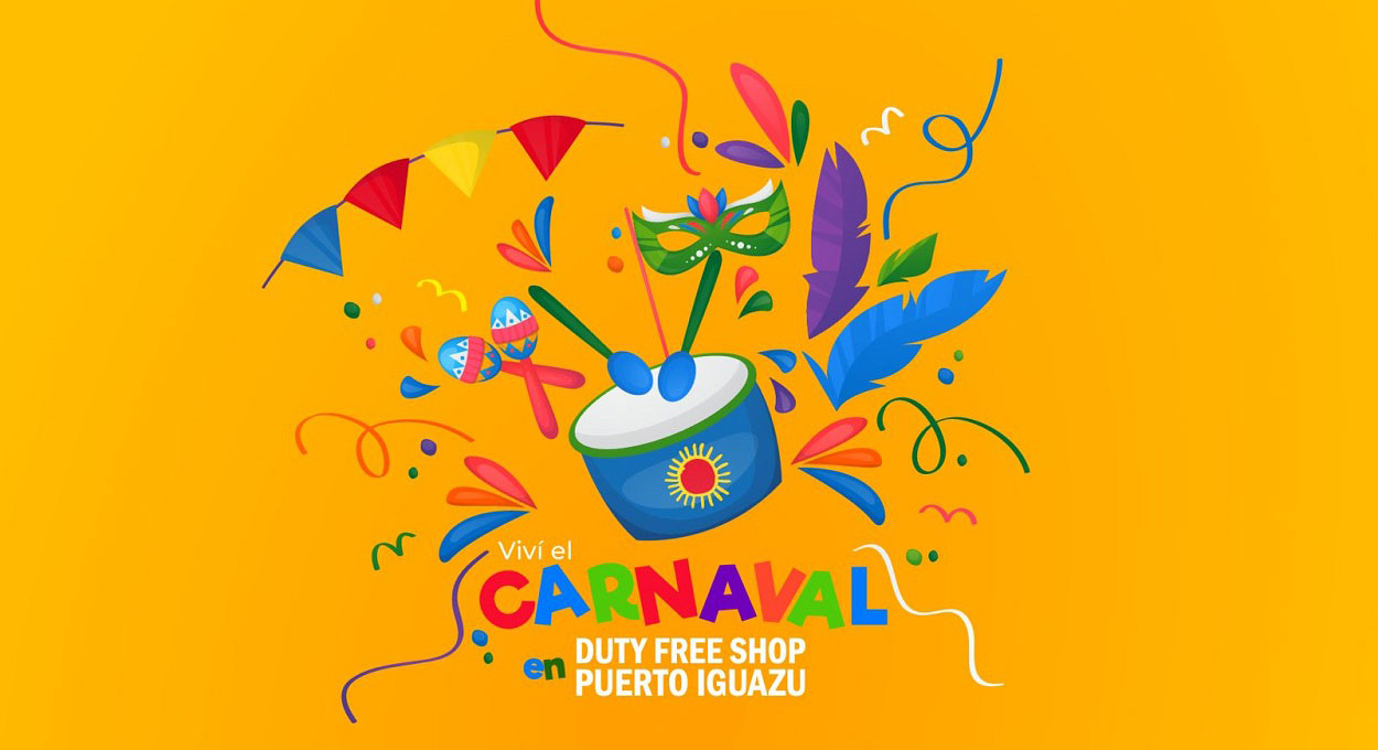Carnaval no Duty Free Shop Puerto Iguazú tem atrações e preços especiais