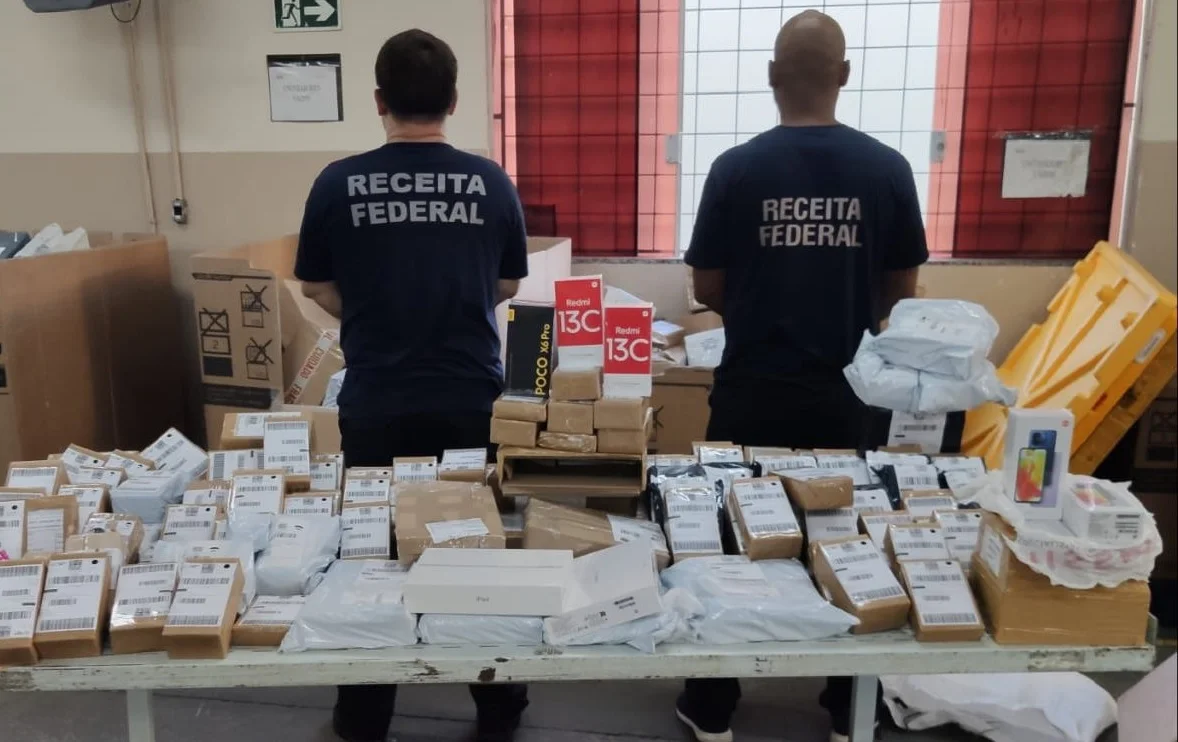 Operação Longínquo da Receita Federal apreende mercadorias avaliadas em R$ 1 milhão