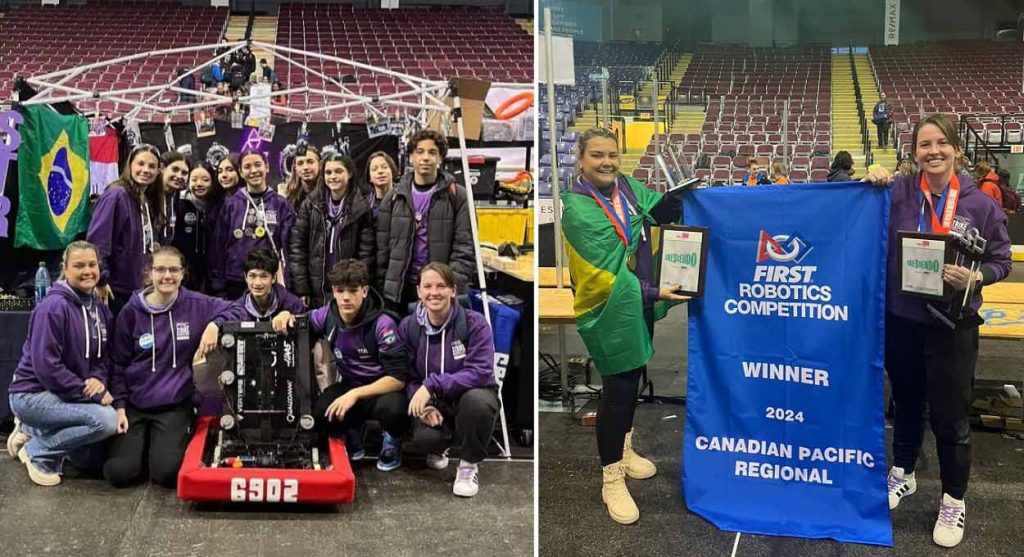 Estudantes de Foz do Iguaçu ganham prêmio internacional de robótica