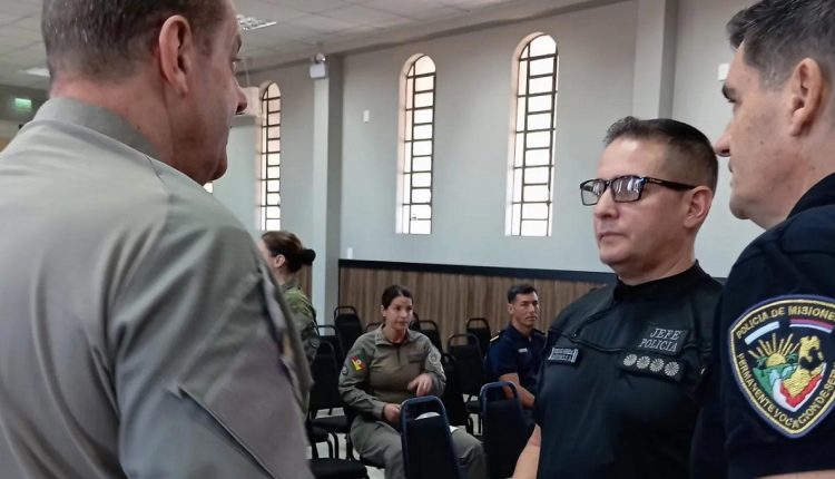 Policiais do Brasil, Paraguai, Argentina e Uruguai participaram de reunião anual no Rio Grande do Sul. Foto: Gentileza/Polícia de Misiones