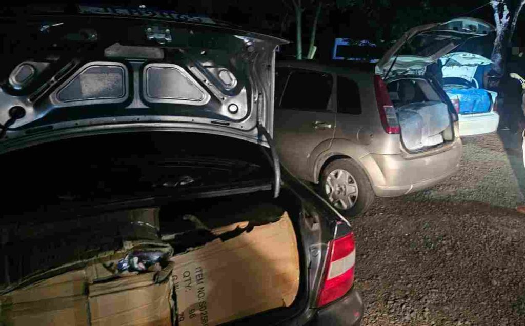 Drone, celular, cigarro: operação confisca R$ 100 mil em mercadorias na BR-277
