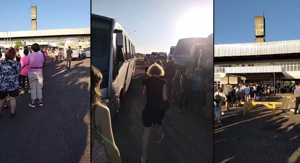Feriado de Páscoa agrava filas na aduana brasileira com a Argentina
