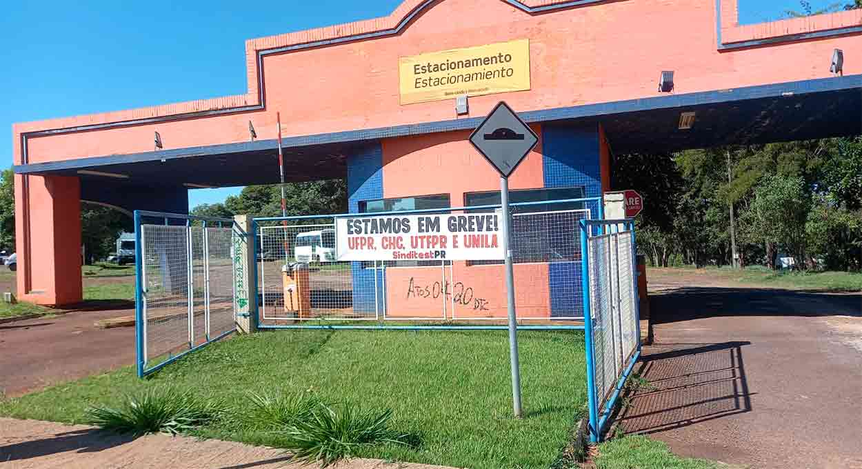 Greve nacional: servidores da Unila alegam sofrer retaliações por parte da reitoria