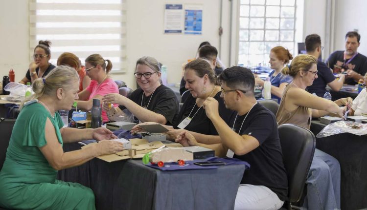 Professores serão multiplicadores do conhecimento em suas comunidades. Foto: Assessoria/PTI