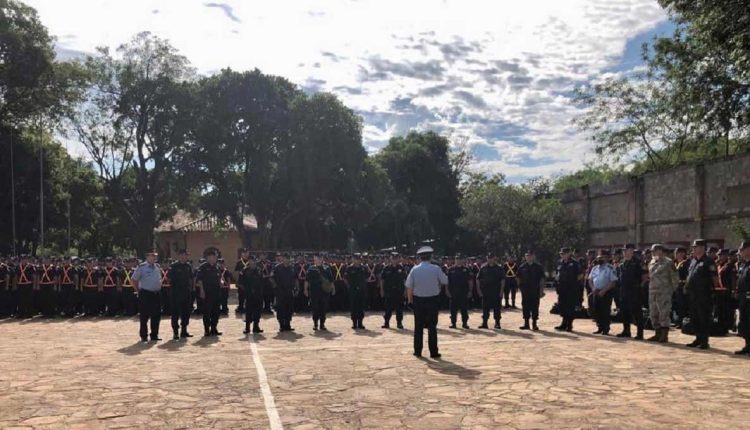 Estrutura policial não acompanhou o crescimento populacional no lado paraguaio da fronteira. Foto: Gentileza/Polícia Nacional do Paraguai (Arquivo)