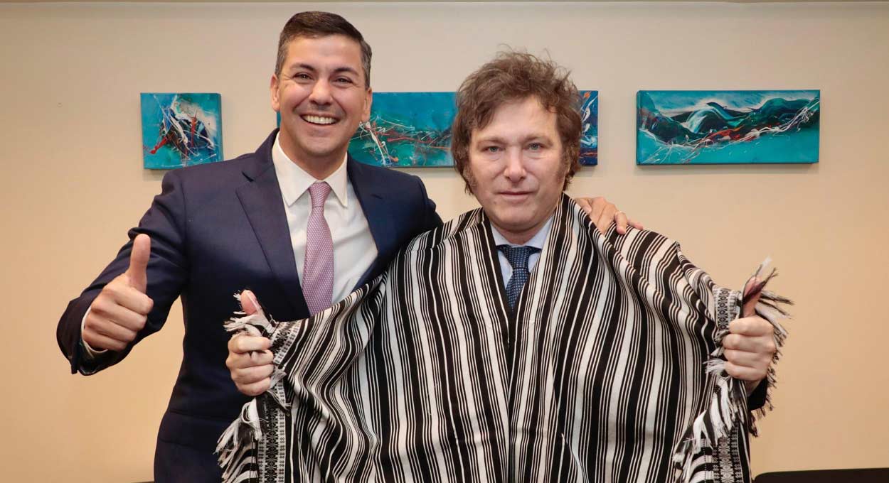Presidente do Paraguai fala em “grande sintonia” com a Argentina