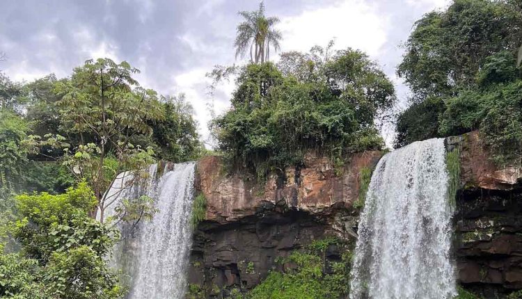 Locais como o Salto Dos Hermanas, no Circuito Inferior, foram rapidamente esvaziados pelas equipes. Foto: Gentileza/Parque Nacional Iguazú (Arquivo)