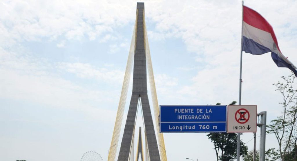 Veja como estão as obras de acesso à Ponte da Integração no Paraguai