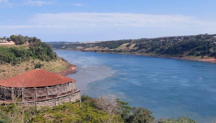 Localização ocorreu no Rio Paraná, águas abaixo da foz do Rio Iguaçu. Foto: Arquivo pessoal