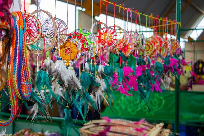 Produção de artesanato é um dos destaques da feira. Foto: Divulgação/Eduardo Felipe dos Santos