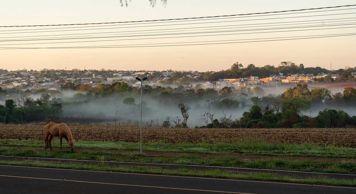 Friozinho continuará pelos próximos dias em Foz do Iguaçu – veja a previsão