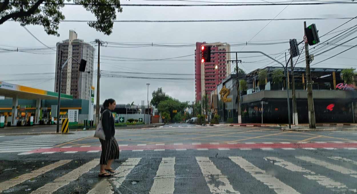 Veja o quanto já choveu em Foz do Iguaçu nas últimas horas