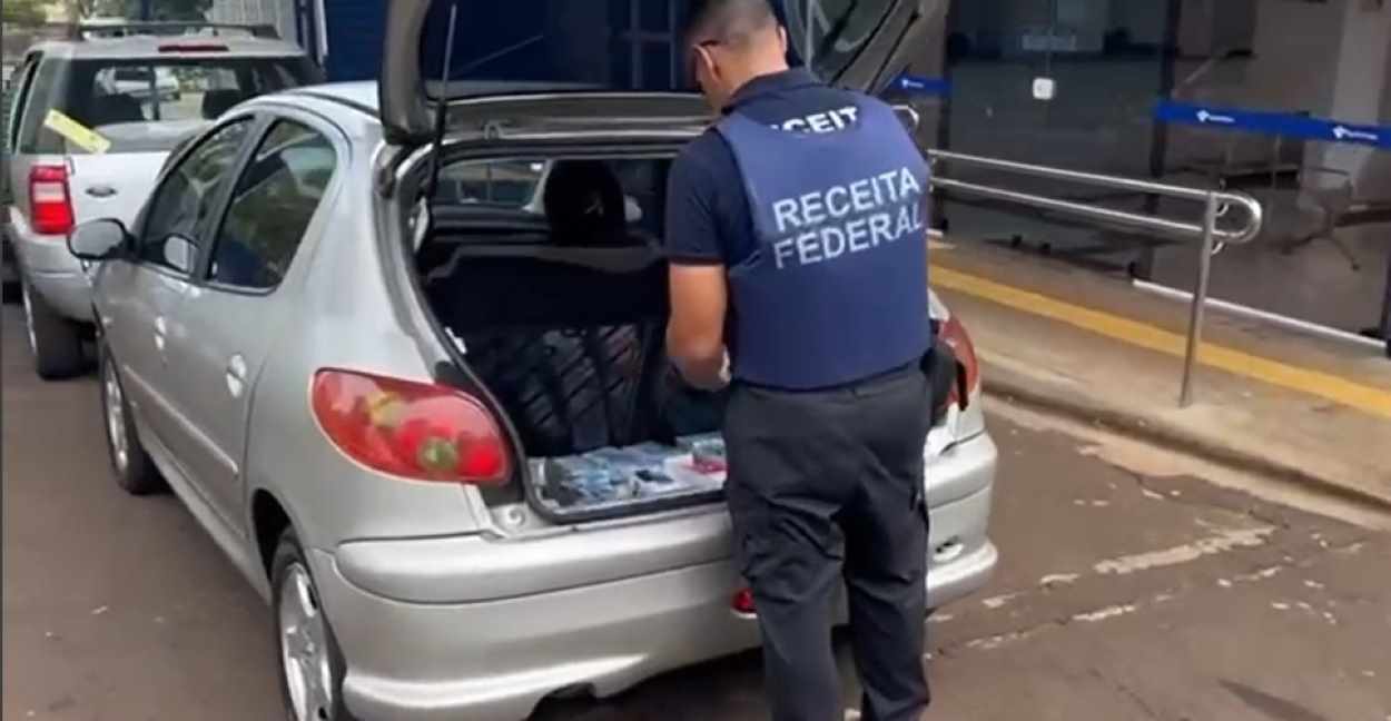 Operação apreende R$ 115 mil em celular, informática e cigarro