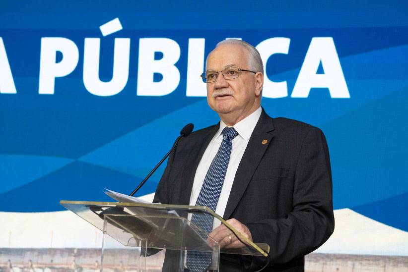 Edson Fachin proferiu uma das palestras do evento. Foto: Sara Cheida/Itaipu Binacional