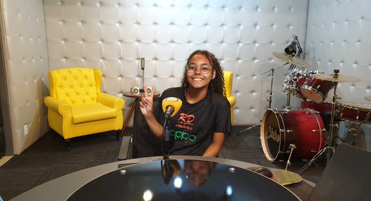 Isa Vitória da Conceição, revelação mirim nas corridas de rua