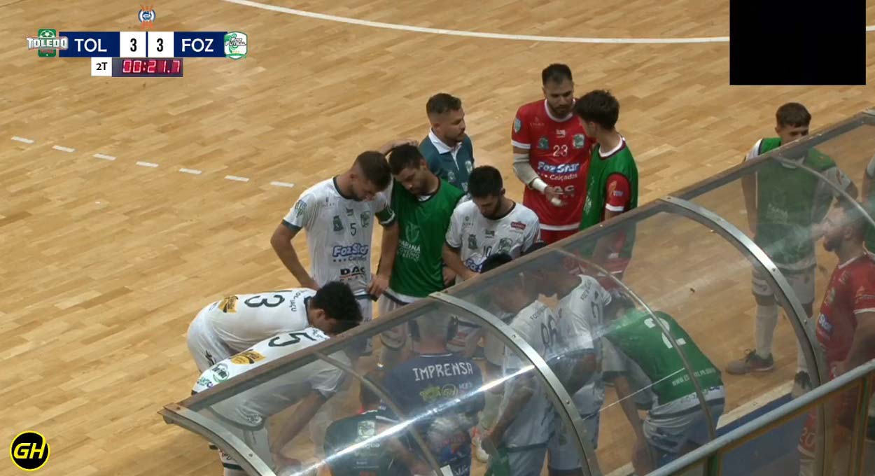 Foz Futsal conquista empate em Toledo na Série Bronze