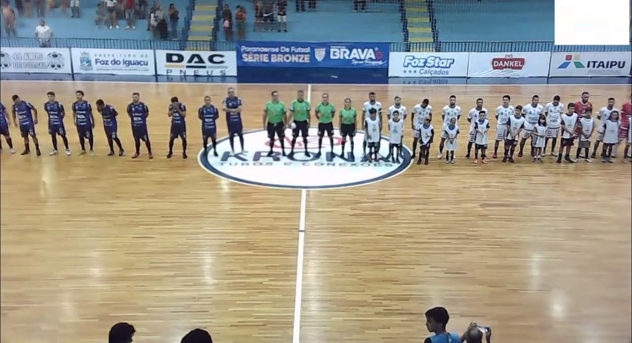 Foz Futsal recebe o Terra Roxa pela Série Bronze do Paranaense