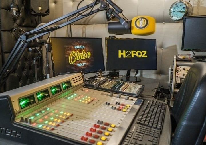 H2FOZ, Rádio Clube FM 100.9 e você, sintonia perfeita