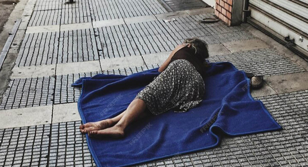 Não arraste o cobertor no chão!