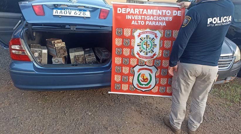 Segundo os investigadores, equipamentos eram oriundos de furtos ou roubos. Foto: Gentileza/Polícia Nacional