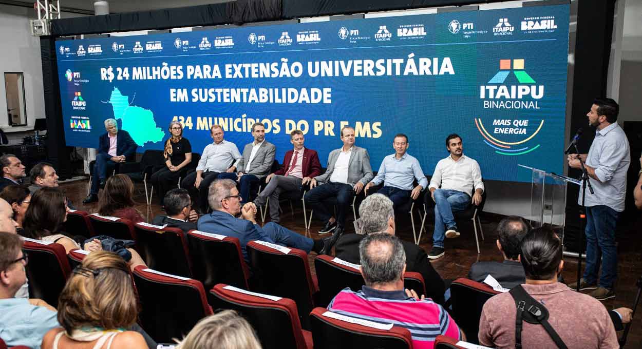 Itaipu e PTI oferecem 1.000 bolsas para projetos universitários