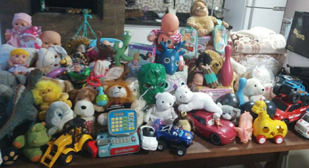 Brinquedos doados em Foz do Iguaçu são enviados ao Rio Grande do Sul