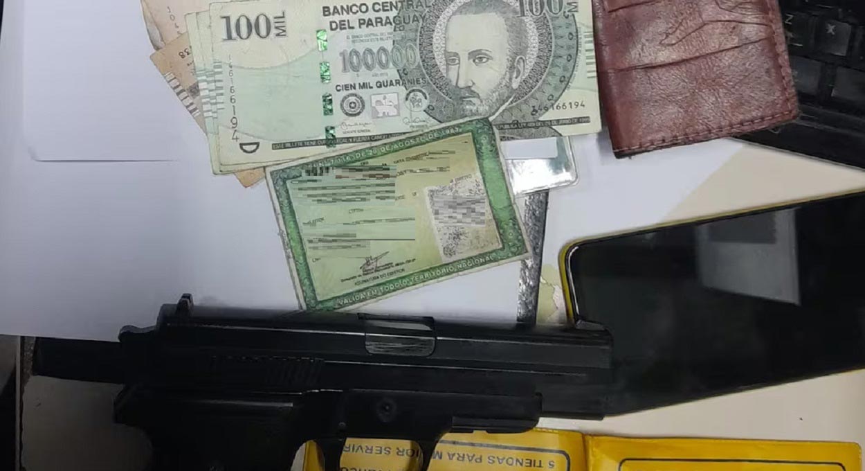 Brasileiros são presos por assalto a motorista no Paraguai