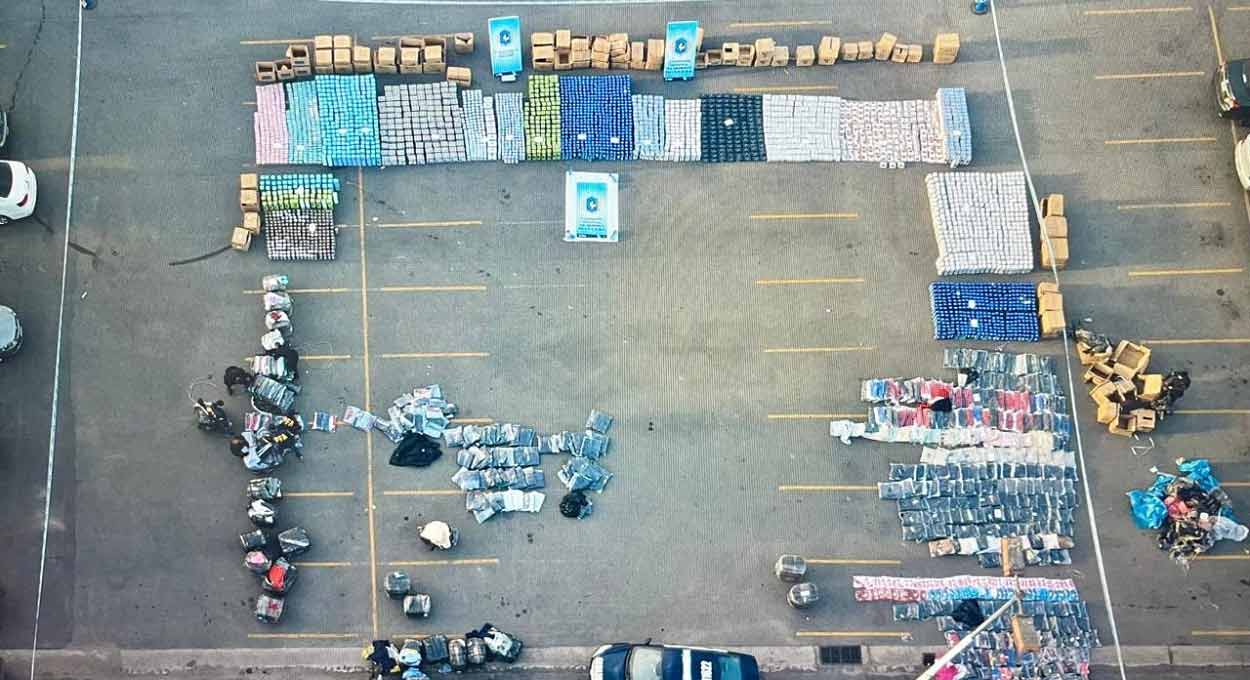 Carga que partiu da fronteira é apreendida em Buenos Aires