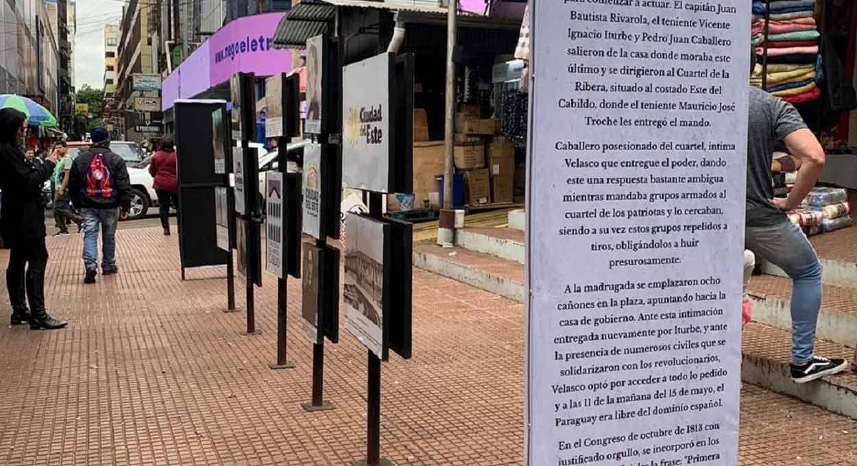 Exposição em Ciudad del Este retrata história do Paraguai
