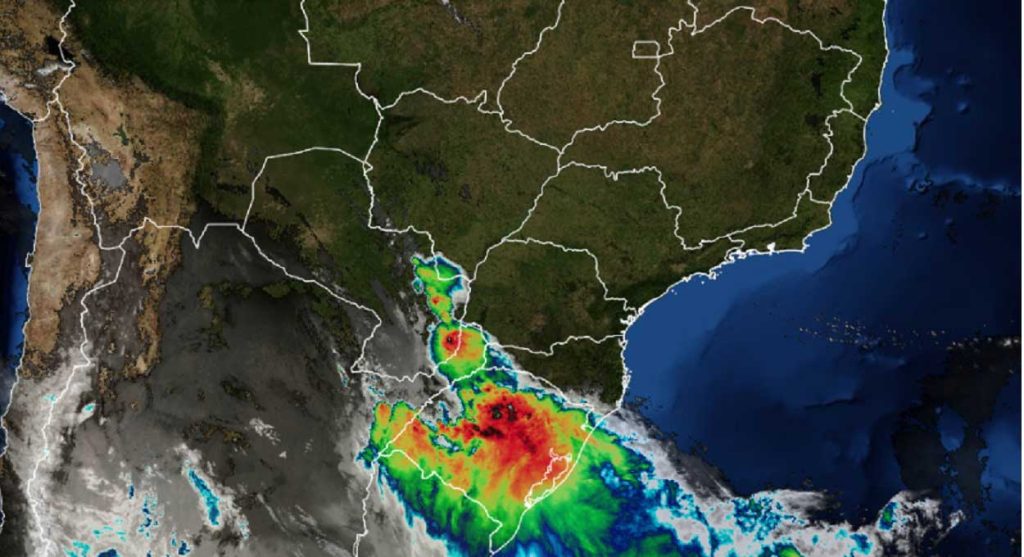 Meteorologia emite alerta laranja para Foz do Iguaçu e região