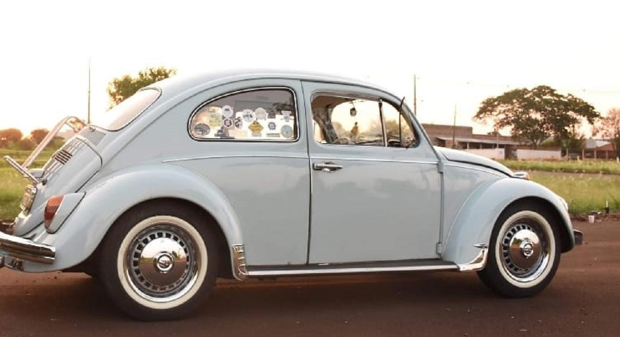 Fusca furtado em Foz do Iguaçu é recuperado no Paraguai