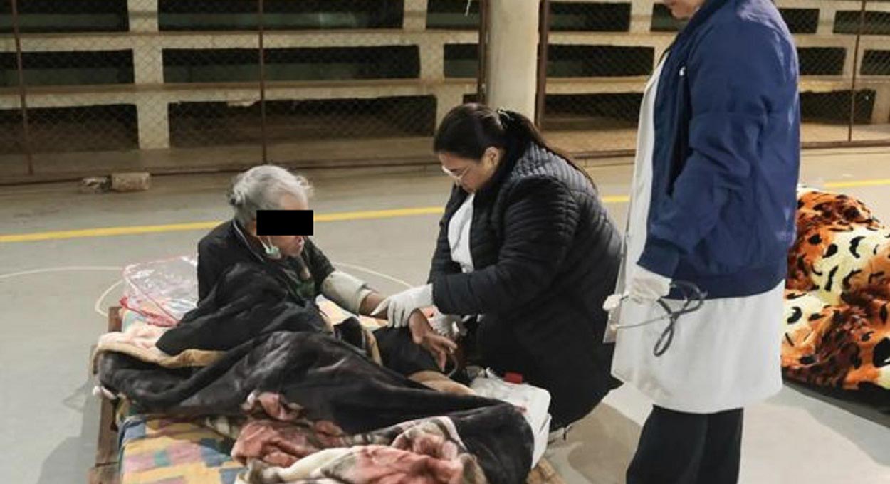 Frio: lado paraguaio da fronteira habilita dois abrigos