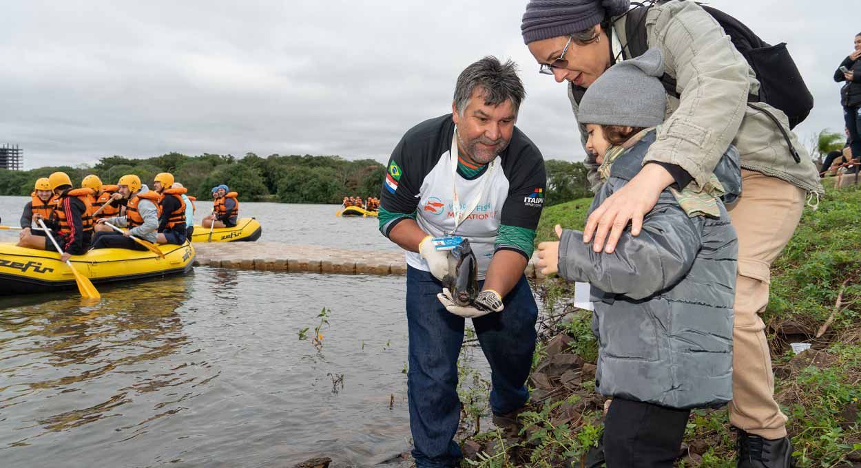 Dia Mundial da Migração de Peixes é comemorado em Foz do Iguaçu