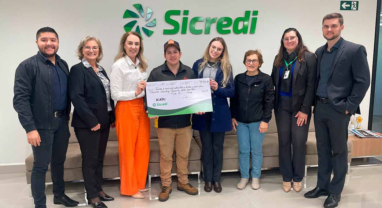 Sicredi: associado de Medianeira é contemplado em sorteio do seguro de vida