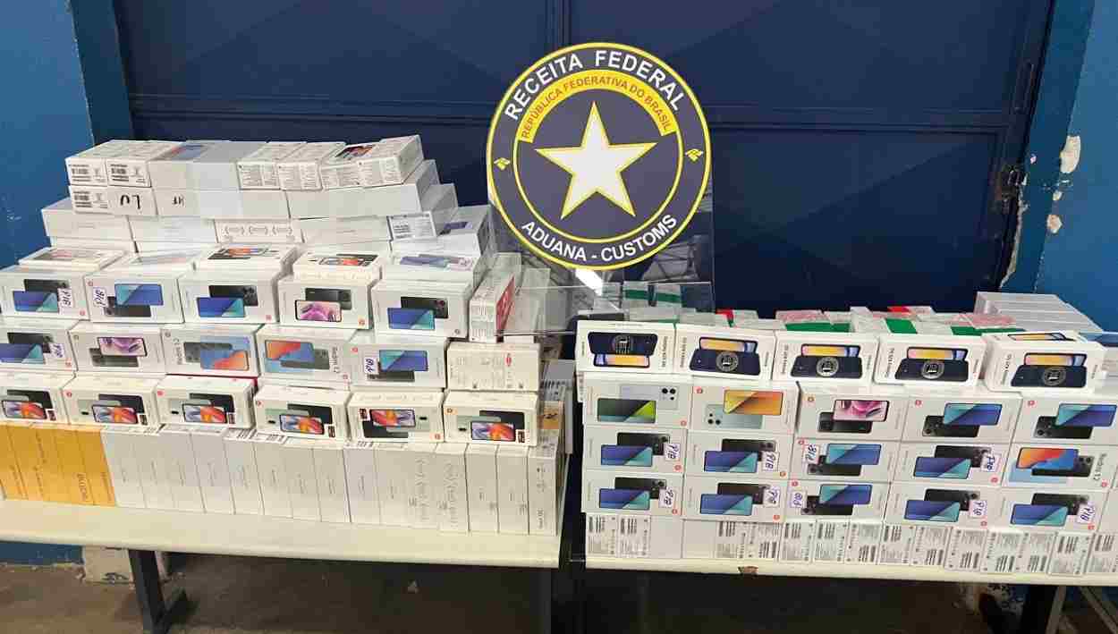 Receita Federal apreende R$ 700 mil em mercadorias na fronteira de empresa de venda on-line
