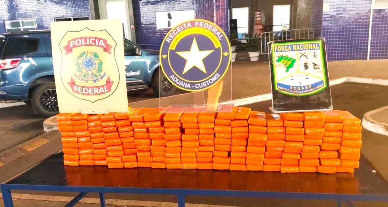 Homem é preso na fronteira com o Paraguai ao atravessar carga de droga