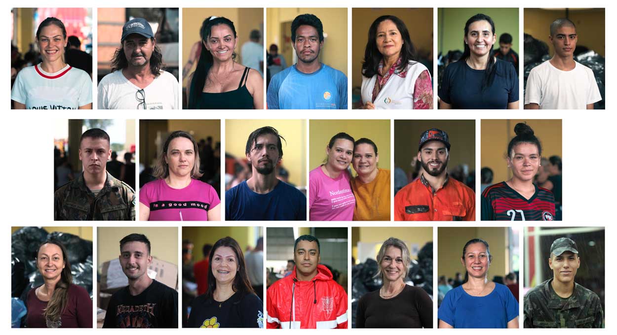 Moradores de Foz dão exemplo de solidariedade em apoio ao Rio Grande do Sul