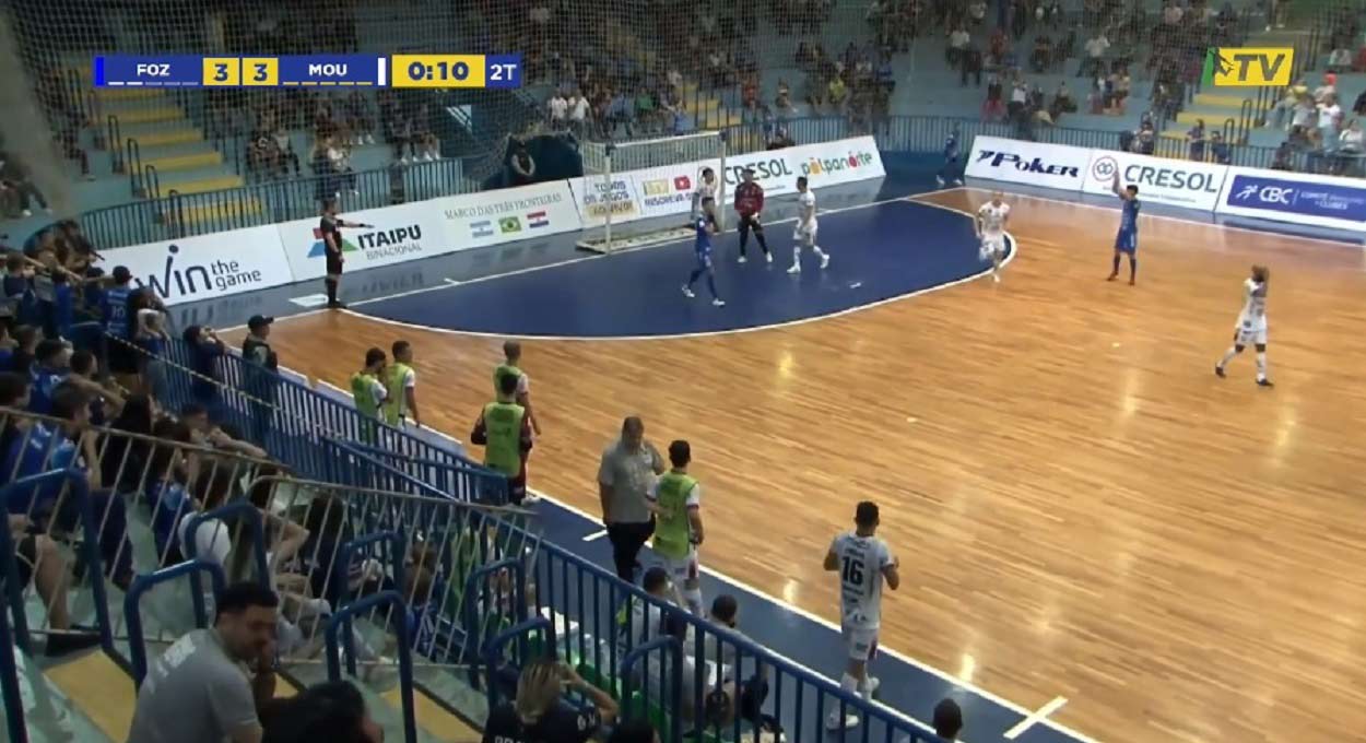 Foz Cataratas empata com o Campo Mourão na Liga Nacional