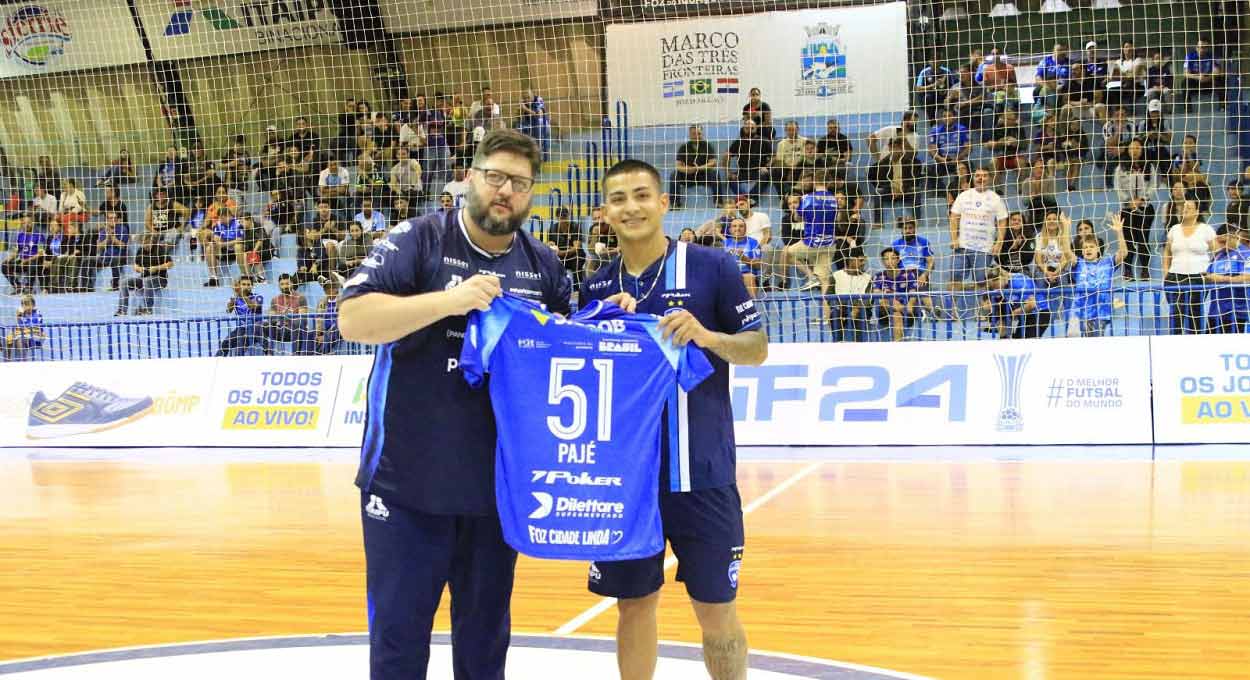 Foz Cataratas anuncia Pajé como reforço para a temporada