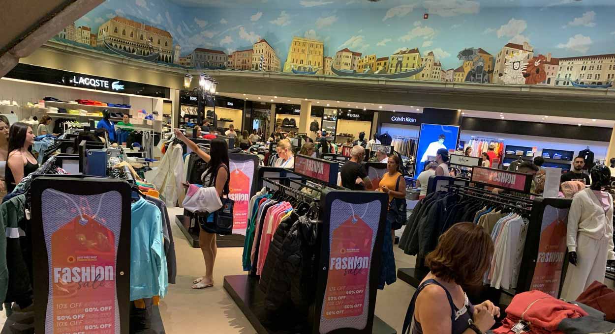 60% OFF: Fashion Sale está de volta ao Duty Free Shop Puerto Iguazú