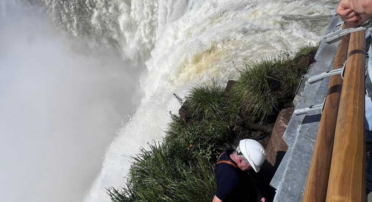 Maior parte das obras estruturais já foi concluída. Foto: Gentileza/Parque Nacional Iguazú