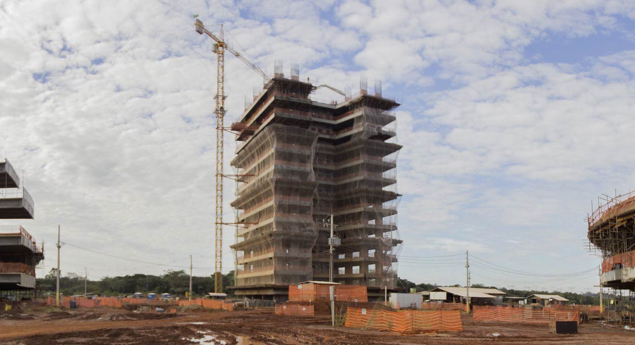 Boletim mostra andamento das obras do campus da Unila