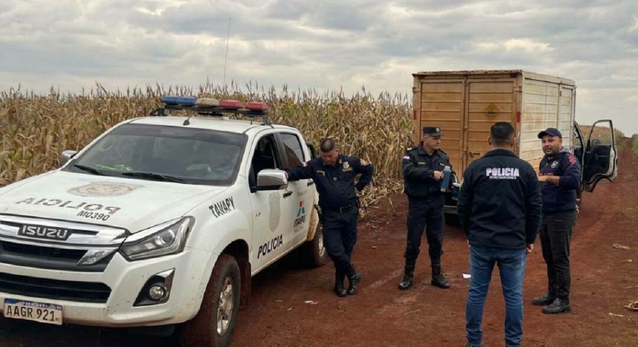 Caminhão com mercadorias é atacado por “piratas do asfalto” no Paraguai